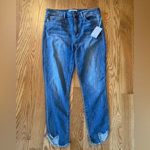 NWT Sam Edelman The stiletto high rise skinny crop jeans woman’s size 31